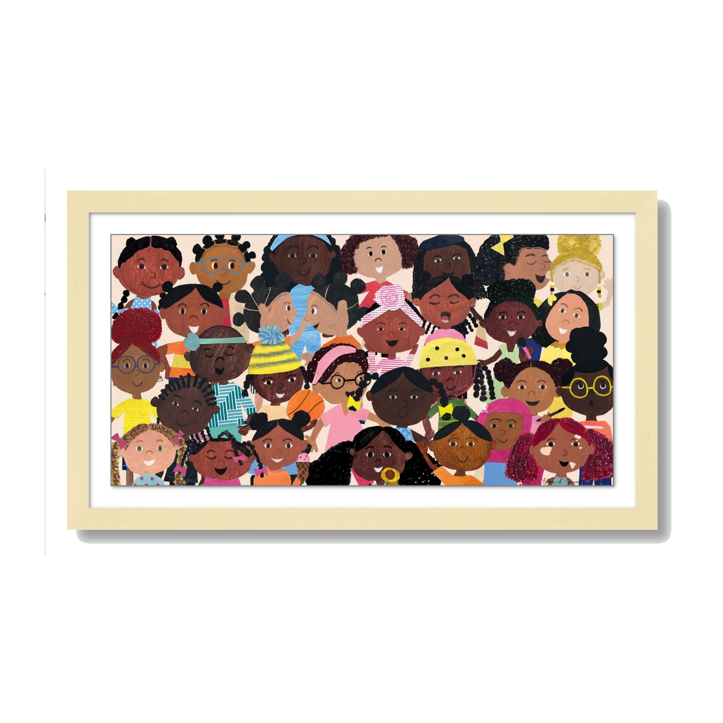 Gaggle of Girls Giclee Print