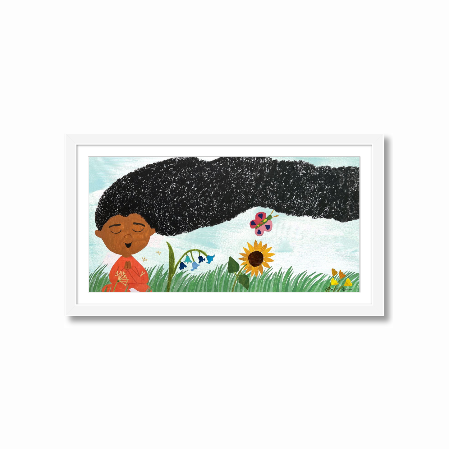 A Moment of Calm Giclee Print (20" X 10")