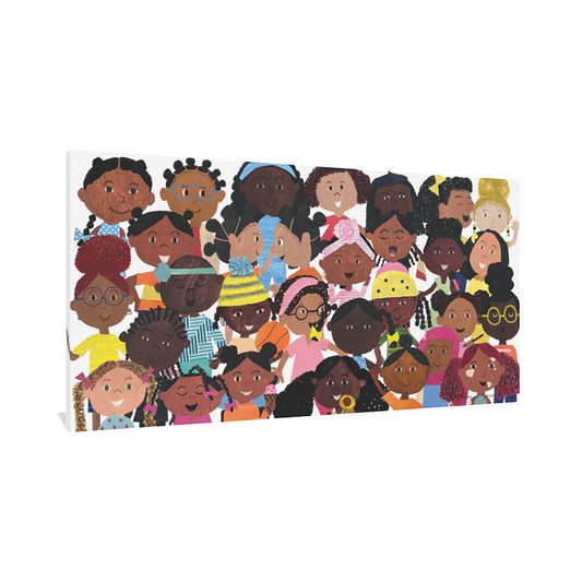 GAGGLE OF GIRLS CANVAS (IN GALLERY GICLEE CANVAS)