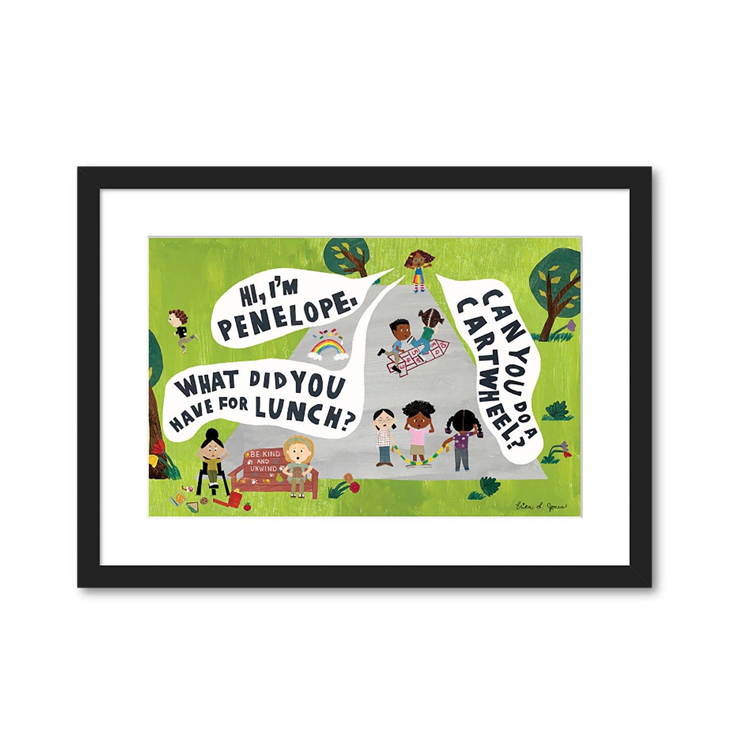 RECESS ON TEN GICLEE PRINT (11" X 17")