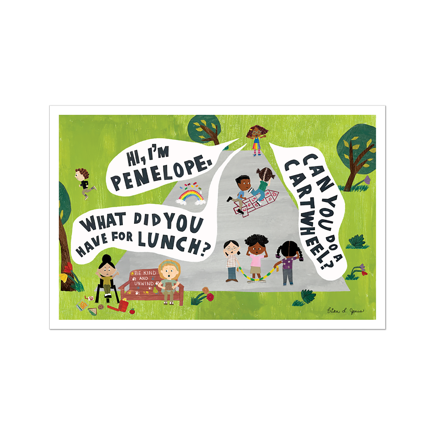 RECESS ON TEN GICLEE PRINT (11" X 17")